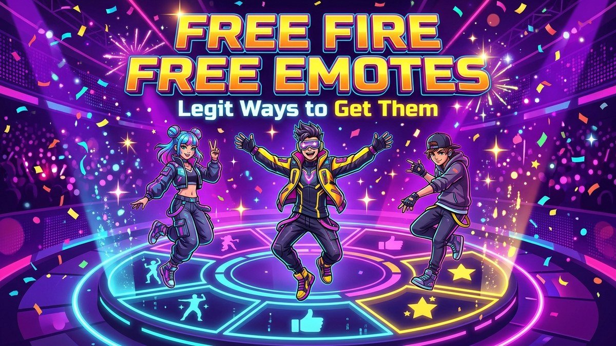 Free Fire free emotes: legit ways to get them